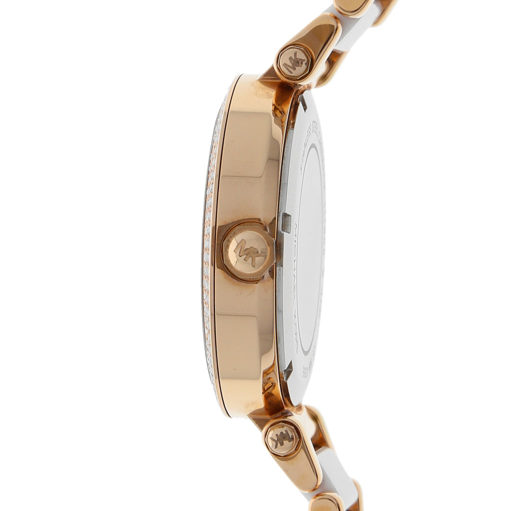  Shop Authentic Michael Kors Parker White Dial Two Tone Steel Strap Watch for Women - MK6365 - Luxxuri