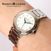  Shop Authentic Maurice Lacroix Fiaba Mother of Pearl Dial Two Tone Steel Strap Watch for Women - FA1007-PVP13-170-1 - Luxxuri