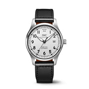  Shop Authentic IWC Pilot's Watch Mark XVIII White Dial Black Leather Strap Watch for Men - IW327002 - Luxxuri