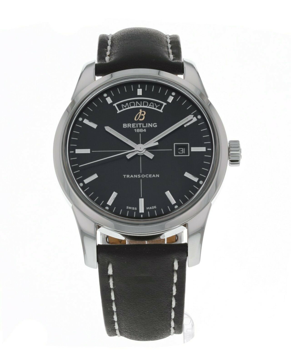  Shop Authentic Breitling Transocean Day & Date 42mm Automatic Mens Watch - A4531012/BB69/435X/A2  0BA.1 - Luxxuri
