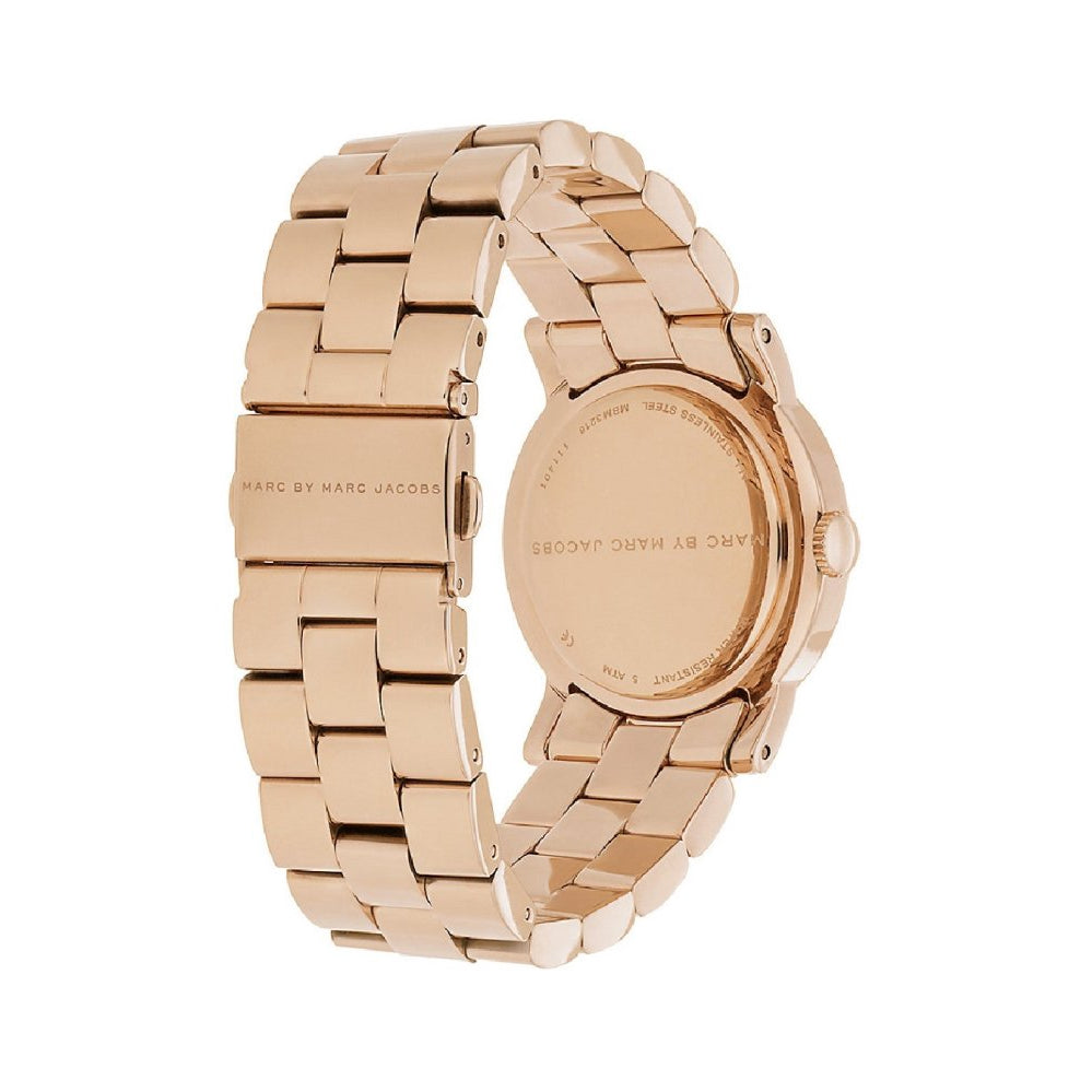  Shop Authentic Marc Jacobs Amy Dexter Rose Gold Dial Rose Gold Steel Strap Watch for Women - MBM3216 - Luxxuri