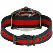  Shop Authentic Gucci Dive Tiger Blue and Red Dial Blue Red Blue Nylon Strap Watch For Men - YA136215 - Luxxuri