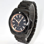  Shop Authentic Gucci Dive Quartz Black Dial Black Steel Strap Watch For Men - YA136213 - Luxxuri