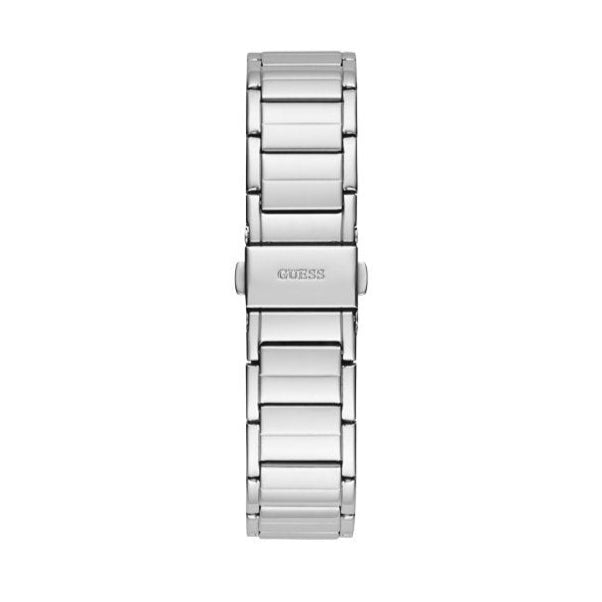  Shop Authentic Guess Fusion Chronograph Crystals Silver Dial Silver Steel Strap Watch For Women - GW0552L1 - Luxxuri