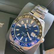  Shop Authentic Tag Heuer Aquaracer Blue Dial Watch for Men - WAY201T.BA0927 - Luxxuri