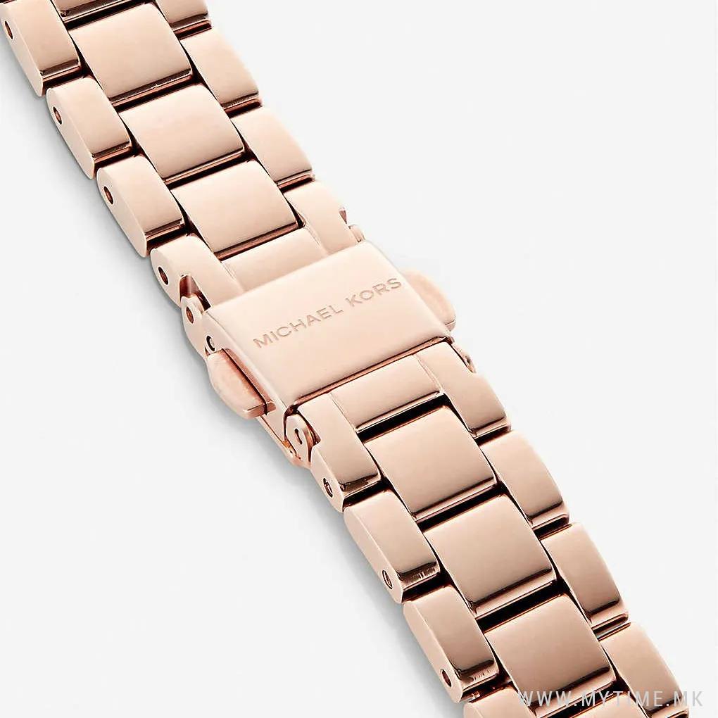  Shop Authentic Michael Kors Sofie Analog Quartz Blue Dial Rose Gold Steel Strap Watch For Women - MK3971 - Luxxuri