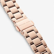  Shop Authentic Michael Kors Sofie Analog Quartz Blue Dial Rose Gold Steel Strap Watch For Women - MK3971 - Luxxuri