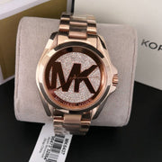  Shop Authentic Michael Kors Bradshaw Rose Gold Dial Rose Gold Steel Strap Watch for Women - MK6437 - Luxxuri