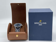  Shop Authentic Breitling Navitimer Automatic 41 Blue Dial Blue Leather Strap Watch for Men - A17326161C1P3 - Luxxuri