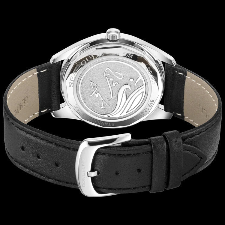  Shop Authentic Movado Museum Silver Dial Black Leather Strap Watch For Women - 2100003 - Luxxuri