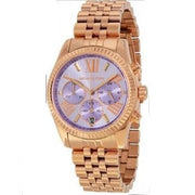  Shop Authentic Michael Kors Lexington Purple Dial Rose Gold Steel Strap Watch For Women - MK6207 - Luxxuri