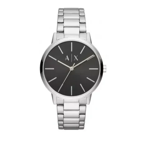 Shop Authentic Armani Exchange Cayde Analog Black Dial Silver Steel Strap Watch For Men - AX2700 - Luxxuri