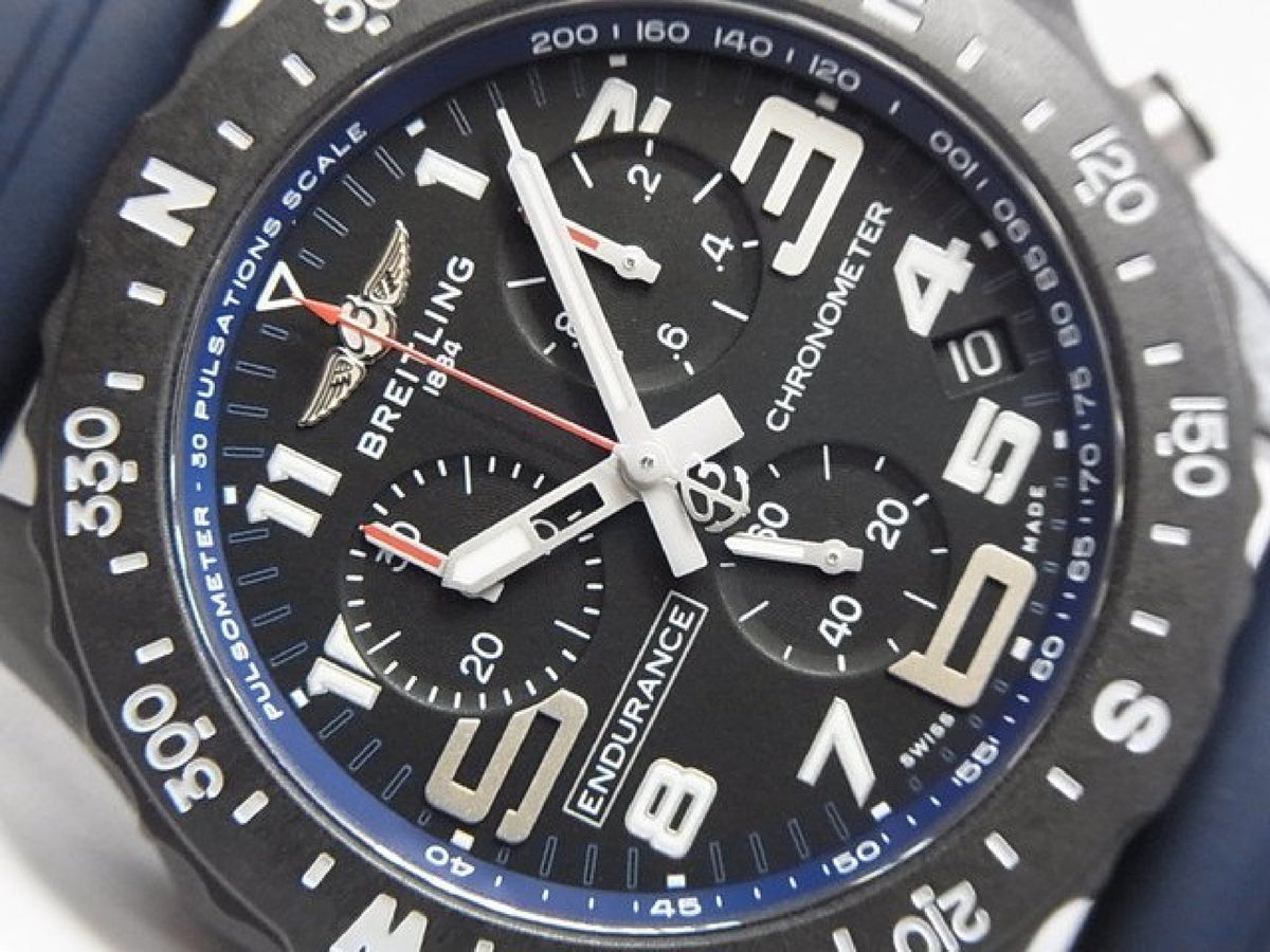 Shop Authentic Breitling Endurance Pro University Black Dial Blue Rubber Strap Watch for Men - X823101C1B1S1 - Luxxuri