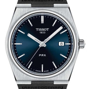  Shop Authentic Tissot PRX Blue Dial Black Rubber Strap Watch For Men - T137.410.17.041.00 - Luxxuri