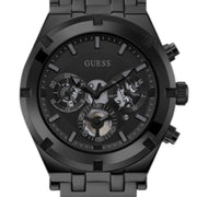  Shop Authentic Guess Continental Chronograph Black Dial Black Mesh Strap Watch For Men - GW0582G3 - Luxxuri