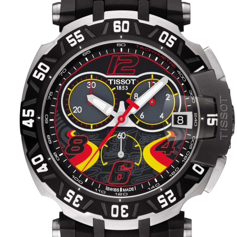  Shop Authentic Tissot T Race Chronograph Stefan Bradl Special Edition Black Dial Black Rubber Strap Watch for Men - T092.417.27.057.02 - Luxxuri