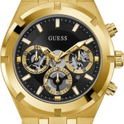  Shop Authentic Guess Continental Black Dial Black Rubber Strap Watch for Men - GW0262G2 - Luxxuri