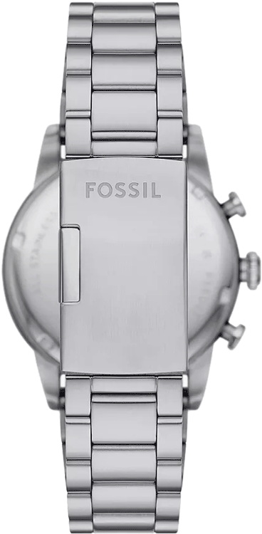  Shop Authentic Fossil Sport Tourer Chronograph Black Dial Silver Steel Strap Watch for Men - FS6045 - Luxxuri