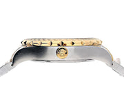  Shop Authentic Versace Hellenyium Brown Dial Two Tone Steel Strap Watch for Women - V12040015 - Luxxuri
