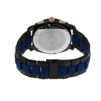  Shop Authentic Fossil Machine Chronograph Black Dial Two Tone Steel Strap Watch for Men - FS5164 - Luxxuri