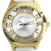  Shop Authentic Marc Jacobs Henry Skeleton White Dial White Leather Strap Watch for Women - MBM1339 - Luxxuri