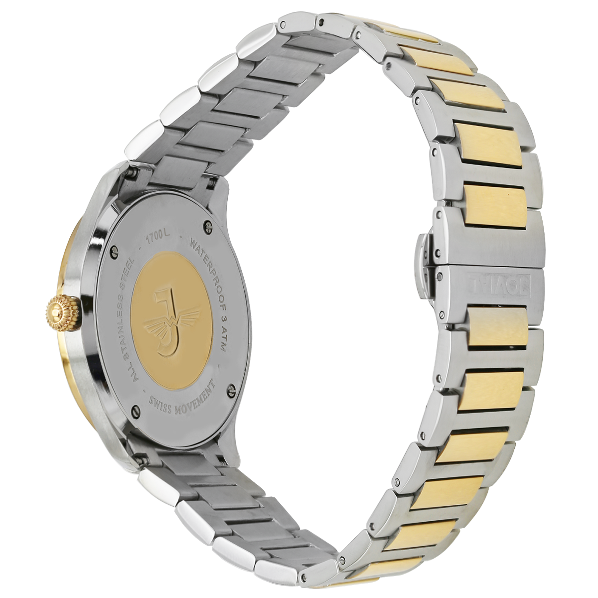  Shop Authentic Salvatore Ferragamo Sapphire Silver Dial Two Tone Steel Strap Watch for Men - SFHP00520 - Luxxuri