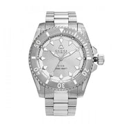  Shop Authentic Gucci Dive Automatic Silver Dial Silver Steel Strap Watch for Men - YA136354 - Luxxuri
