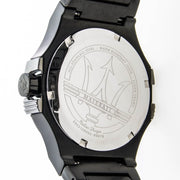  Shop Authentic Maserati Potenza 42mm Black Analog Dial Black Strap Watch For Men - R8853108003 - Luxxuri