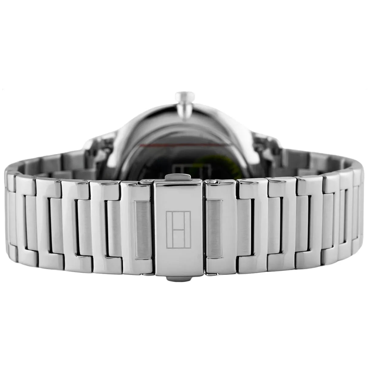  Shop Authentic Tommy Hilfiger Brad Chronograph Quartz Grey Dial Silver Steel Strap Watch For Men - 1710385 - Luxxuri