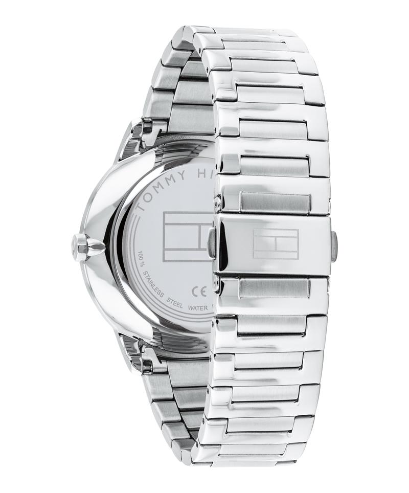  Shop Authentic Tommy Hilfiger Brad Chronograph Quartz Grey Dial Silver Steel Strap Watch For Men - 1710385 - Luxxuri