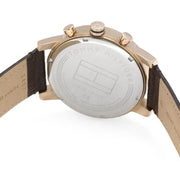  Shop Authentic Tommy Hilfiger Kane Brown Dial Brown Leather Strap Watch for Men - 1710400 - Luxxuri