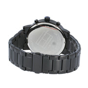  Shop Authentic Tommy Hilfiger Evan Chronograph Quartz Black Dial Black Steel Strap Watch For Men - 1710410 - Luxxuri