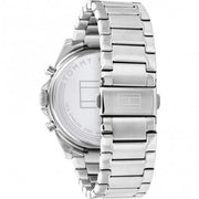  Shop Authentic Tommy Hilfiger Baker Quartz Blue Dial Silver Steel Strap Watch For Men - 1710448 - Luxxuri