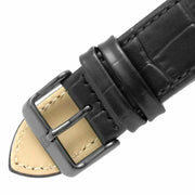  Shop Authentic Tommy Hilfiger Baker Chronograph Black Dial Black Leather Strap Watch For Men  - 1710452 - Luxxuri