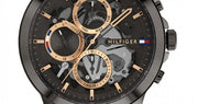  Shop Authentic Tommy Hilfiger Henry Chronograph Grey Dial Grey Steel Strap Watch For Men - 1710479 - Luxxuri