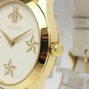 Shop Authentic Gucci G Timeless White Dial White Leather Strap Watch For Women - YA1264096 - Luxxuri