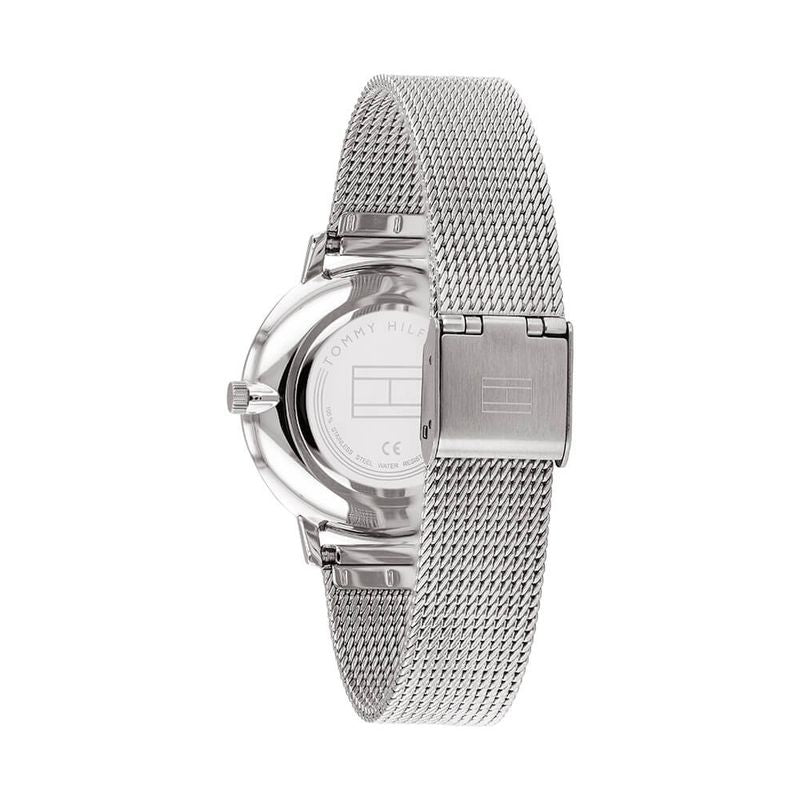  Shop Authentic Tommy Hilfiger Jenna Quartz Silver Dial Silver Mesh Bracelet Watch For Women - 1781942 - Luxxuri
