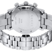  Shop Authentic Gucci G Chrono Chronograph White Dial Silver Steel Strap Watch For Men - YA101339 - Luxxuri