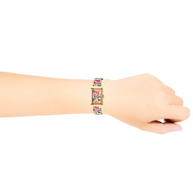  Shop Authentic Gucci G-Frame Floral Mother of Pearl Dial White Leather Strap Watch For Women - YA147406 - Luxxuri