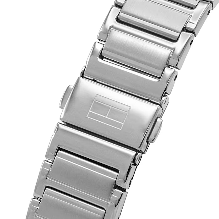  Shop Authentic Tommy Hilfiger Mason Quartz Blue Dial Silver Steel Strap Watch for Men - 1791788 - Luxxuri