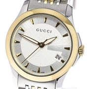  Shop Authentic Gucci G Timeless Silver Dial Two Tone Steel Strap Watch For Women - YA126511 - Luxxuri