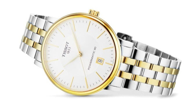  Shop Authentic Tissot Carson Premium Powermatic 80 White Dial Two Tone Steel Strap Watch For Men - T122.407.22.031.00 - Luxxuri