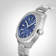 Shop Authentic Gucci GG2570 Quartz Blue Dial Silver Steel Strap Watch For Men - YA142303 - Luxxuri