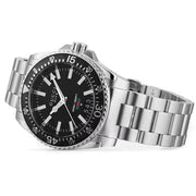  Shop Authentic Gucci Dive Quartz Black Dial Silver Steel Strap Watch For Men - YA136301A - Luxxuri