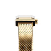  Shop Authentic Gucci G Frame Quartz Diamonds White Red Blue Dial Gold Mesh Bracelet Watch For Women - YA147511 - Luxxuri