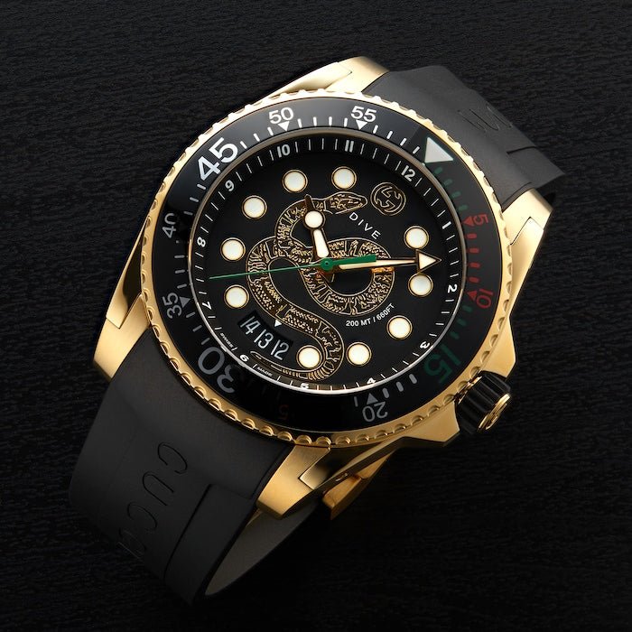  Shop Authentic Gucci Dive Quartz Black Dial Black Rubber Strap Watch For Men - YA136219 - Luxxuri