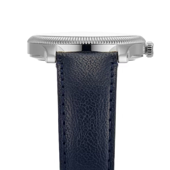  Shop Authentic Gucci G Timeless Automatic Blue Dial Black Leather Strap Watch For Men - YA126347 - Luxxuri