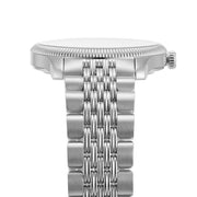  Shop Authentic Gucci G Timeless Automatic Silver Dial Silver Steel Strap Watch for Men - YA126354 - Luxxuri