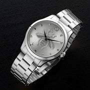  Shop Authentic Gucci G Timeless Silver Dial Silver Steel Strap Watch For Women - YA1264126 - Luxxuri