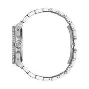  Shop Authentic Gucci Dive Automatic 18K Gold Silver Dial Silver Steel Strap Watch for Men - YA136357 - Luxxuri
